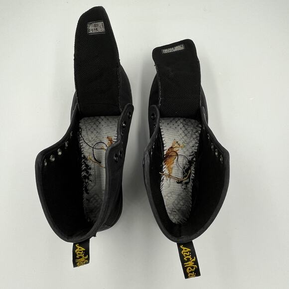 Dr. Martens Women's Alfie Black Canvas Boot Shoe size 6 - Picture 7 of 8